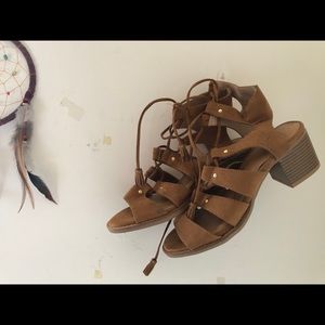 Heeled Gladiator Sandals